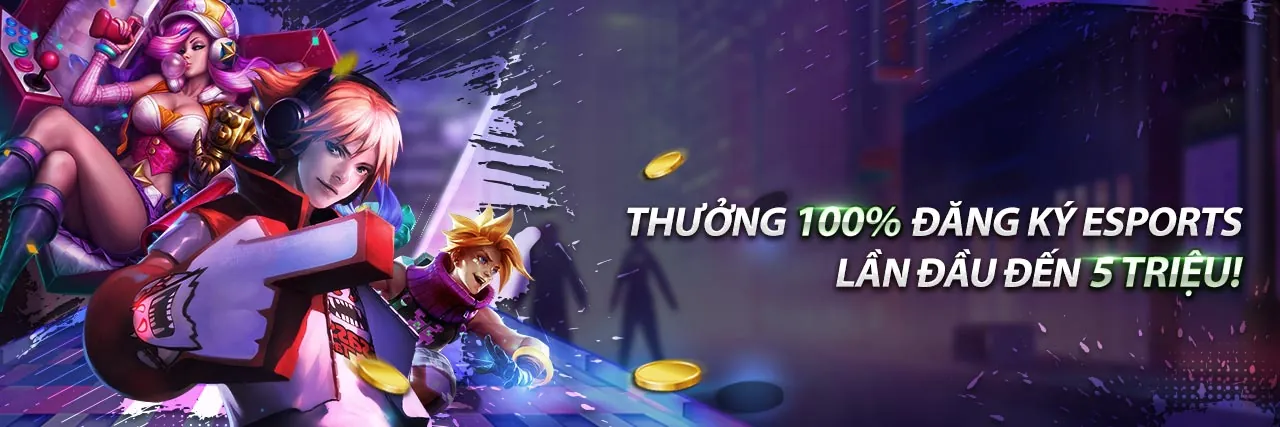 Sân vận động bóng đá với logo hong888 và hiệu ứng ánh sáng xanh vàng